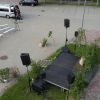 Ielīgošanas podests uz Vecpilsētas laukuma Jēkabpils 21.06.2020